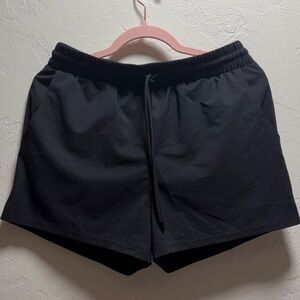 Women's Black Athletic Shorts